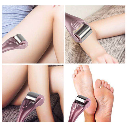 Stainless Steel Ice Roller for Facial Care and Massage