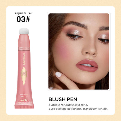 Beauty Glazed Liquid Blush Highlighter Contour Pen