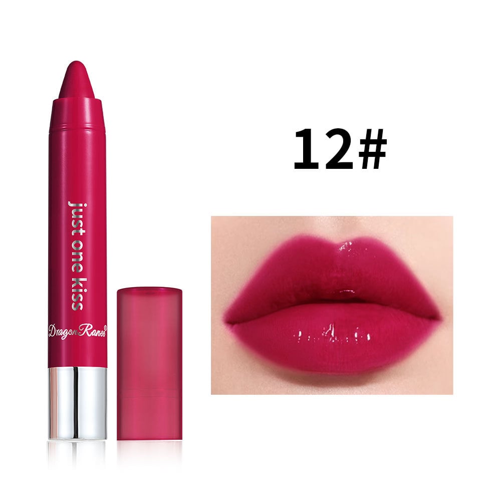Solid Moist Lipstick Crayon for Lush Lips