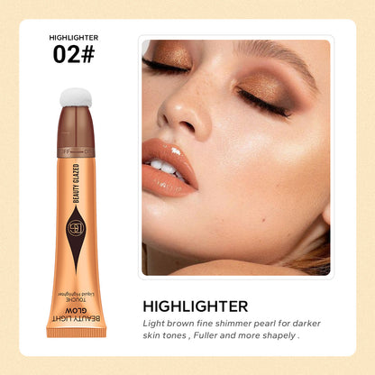 Beauty Glazed Liquid Blush Highlighter Contour Pen