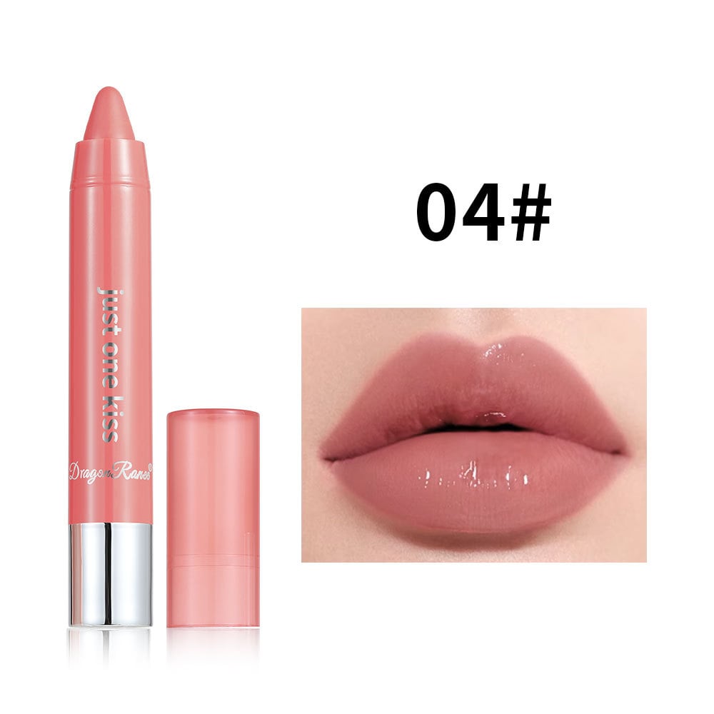 Solid Moist Lipstick Crayon for Lush Lips