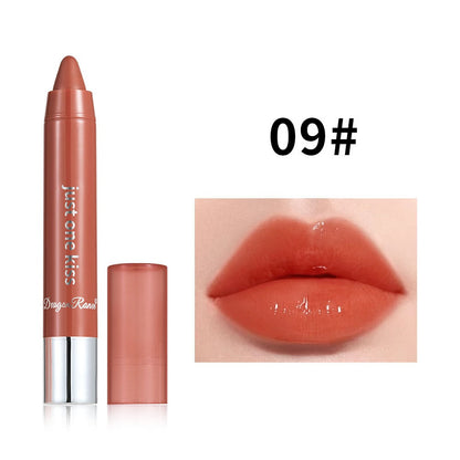 Solid Moist Lipstick Crayon for Lush Lips