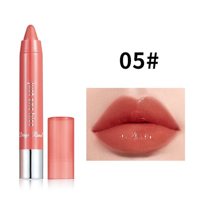 Solid Moist Lipstick Crayon for Lush Lips