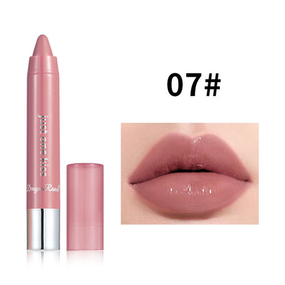Solid Moist Lipstick Crayon for Lush Lips