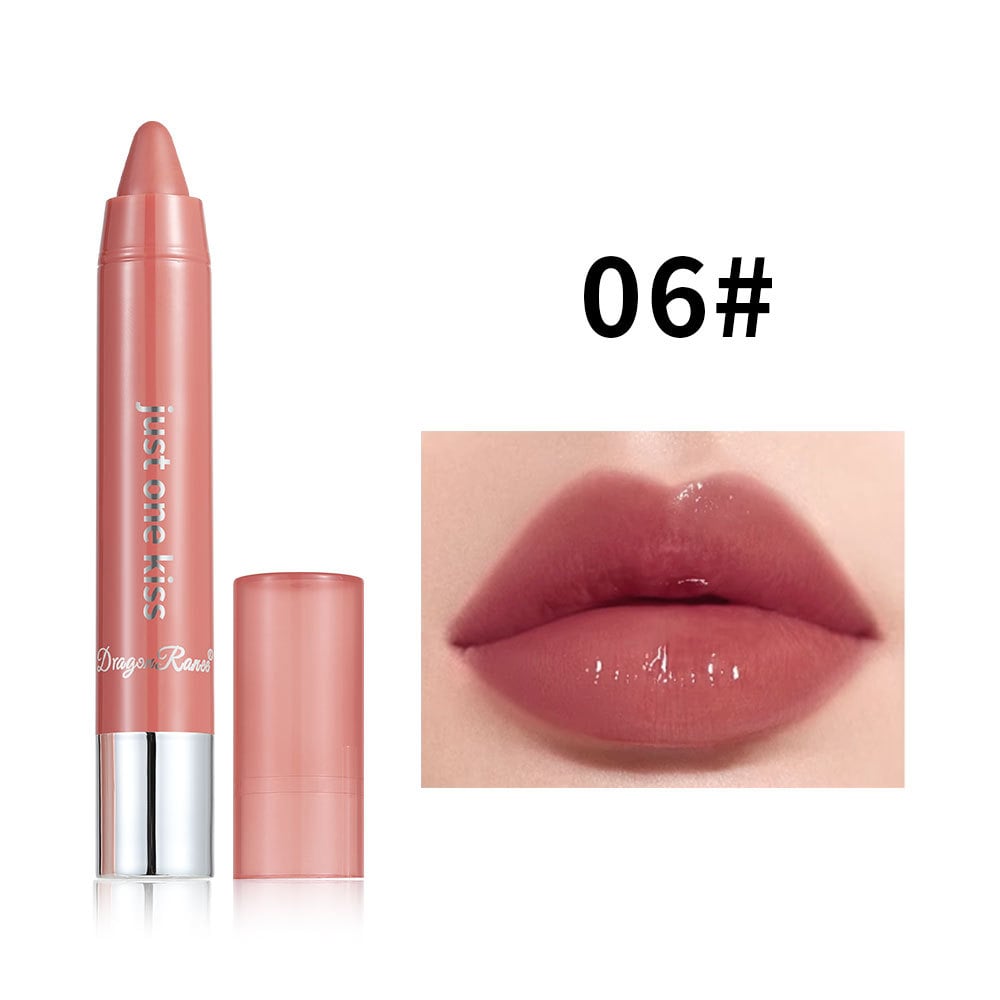 Solid Moist Lipstick Crayon for Lush Lips