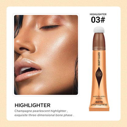 Beauty Glazed Liquid Blush Highlighter Contour Pen