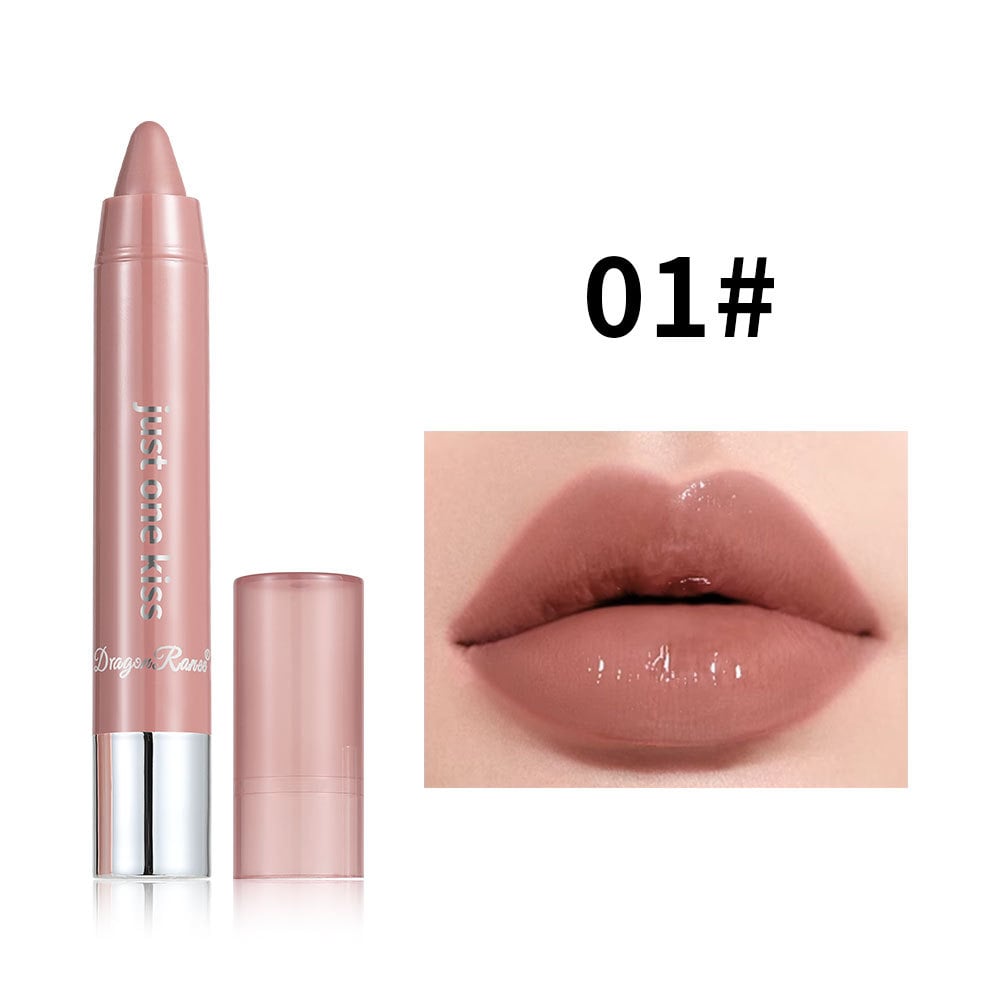 Solid Moist Lipstick Crayon for Lush Lips