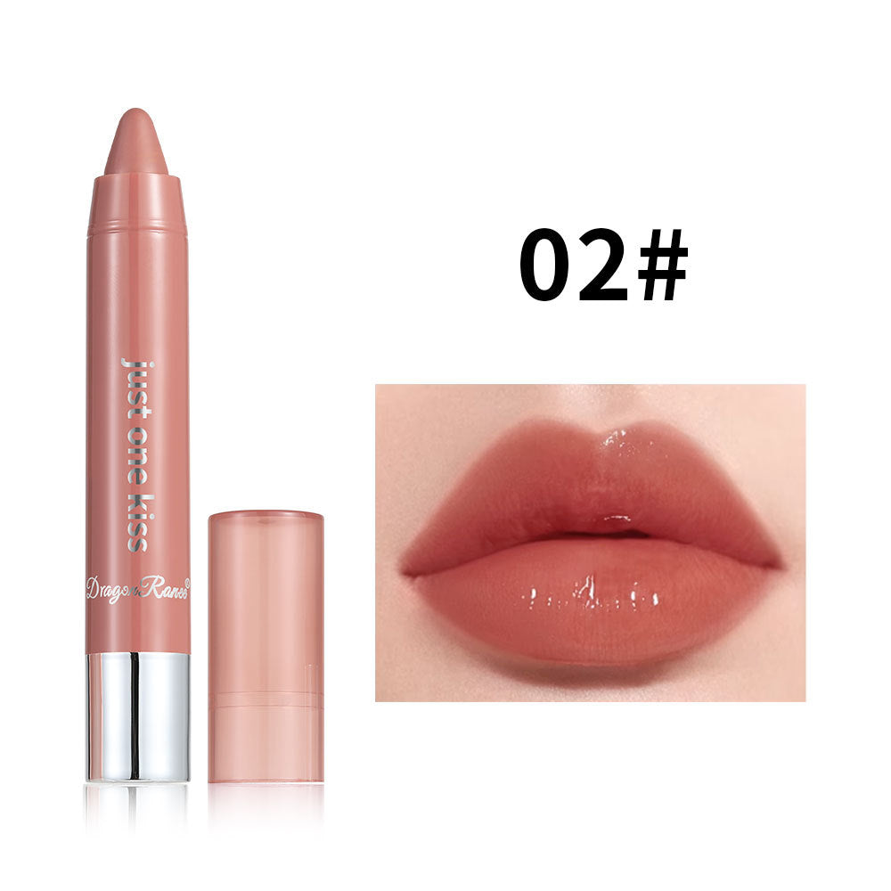 Solid Moist Lipstick Crayon for Lush Lips