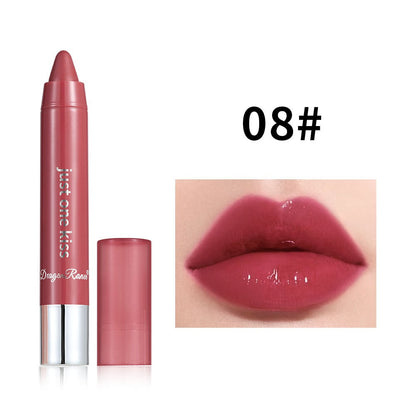 Solid Moist Lipstick Crayon for Lush Lips