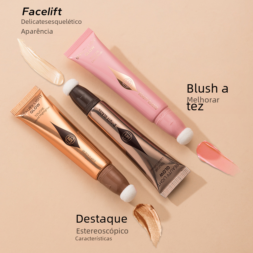 Beauty Glazed Liquid Blush Highlighter Contour Pen